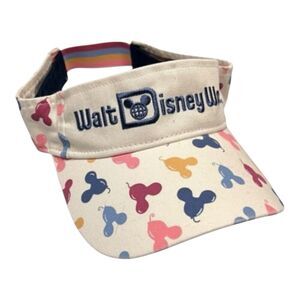 Disney Parks Balloon Print Visor Junk Food Forever Collection‎ Walt Disney World